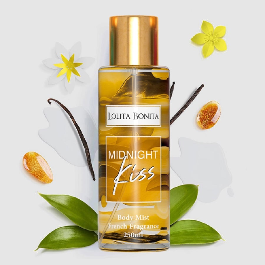 Body Mist Midnight Kiss (Vanilla) 250 ml