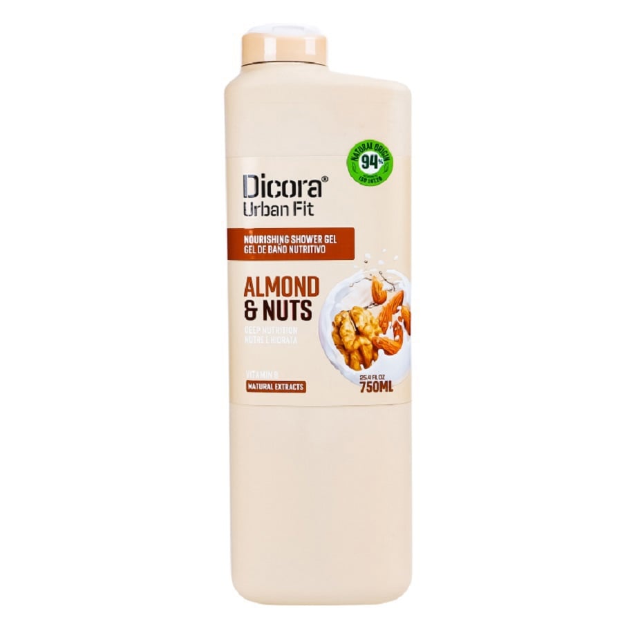 Detox Shower Gel Almonds & Nuts 750 ml