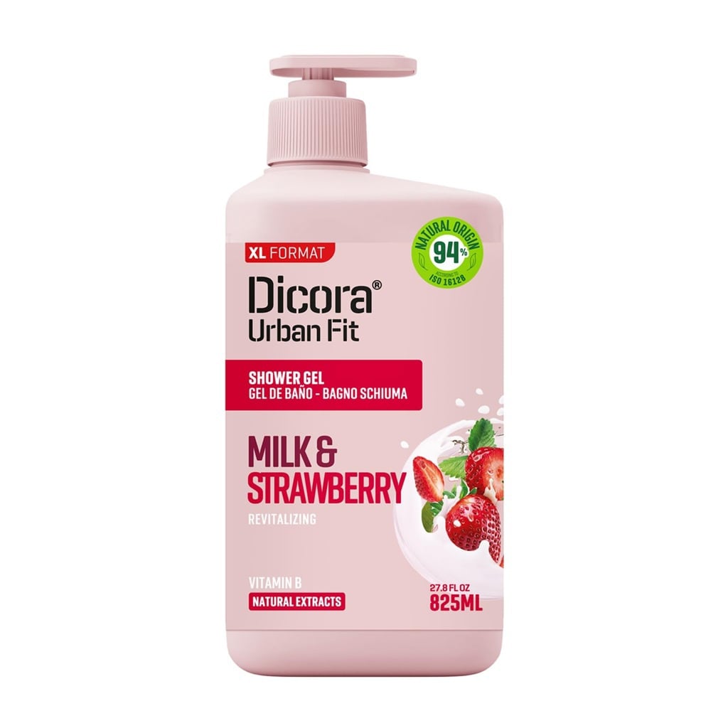 Shower Gel Milk & Strawberry 825 ml