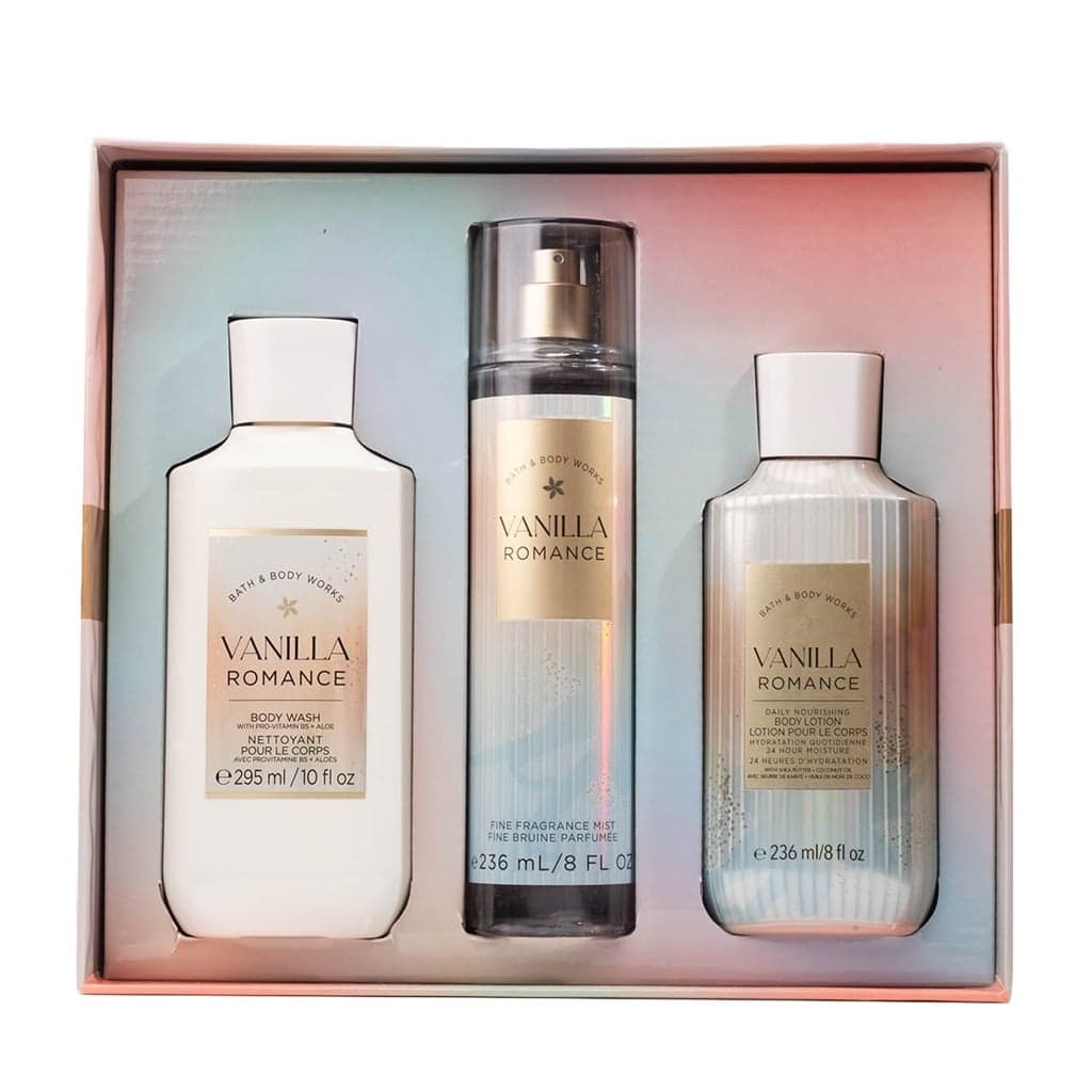 Vanilla Romance Gife Set 3 PCS