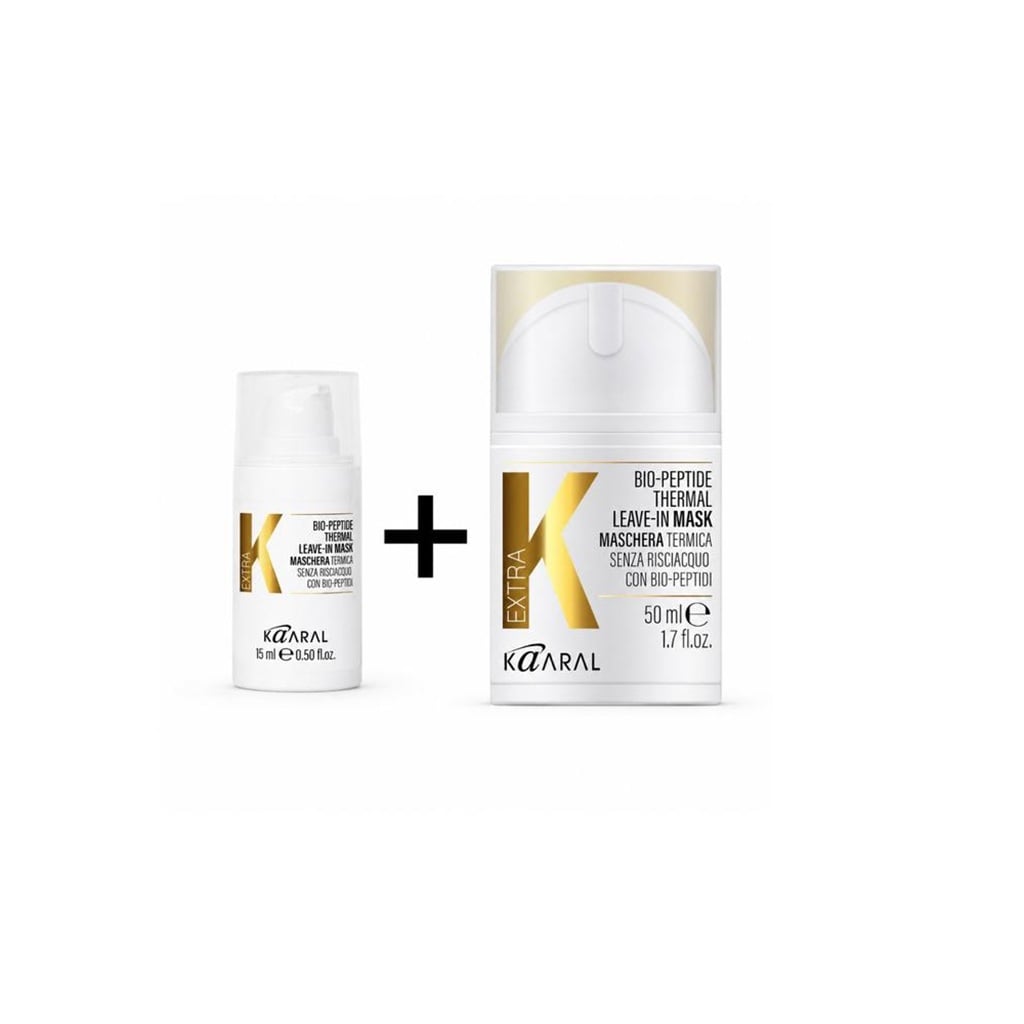 Extra K Bio-Peptide Thermal Hair Mask (15 ml+ 50 ml) Free Gift 1+1