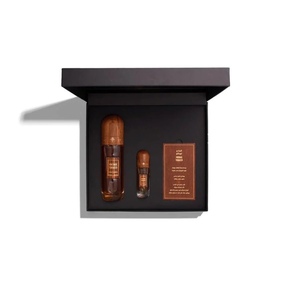 Vintage Tobacco Perfume Set 2 PCS