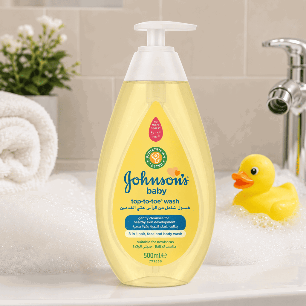 Top To Toe Baby Bath Wash