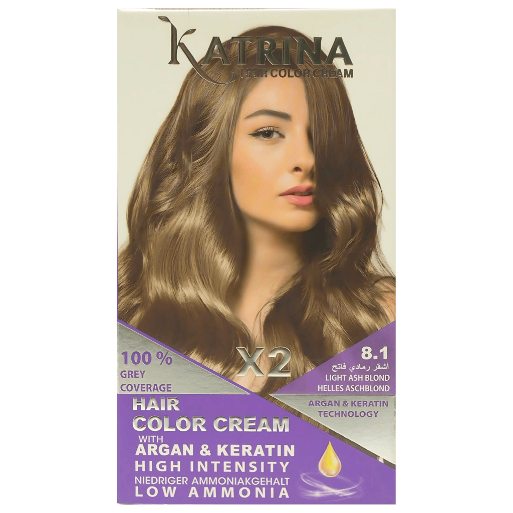 Hair Color Cream With Argan & Keratin 6 PCS