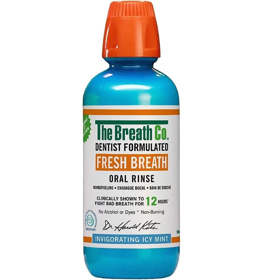 Fresh Breath Oral Rinse Icy Mint 473 ml