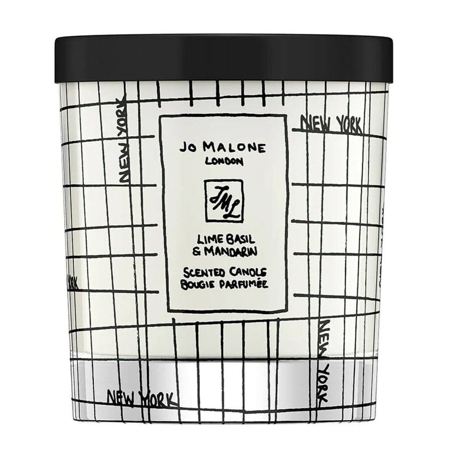 Lime Basil & Mandarin Scented Candle