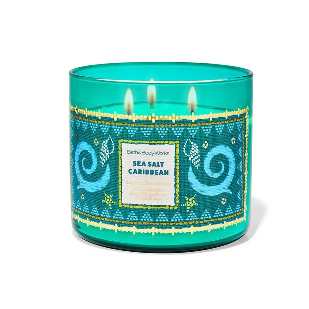 Sea Salt Caribbean 3 Wick Scented Candle 411 g