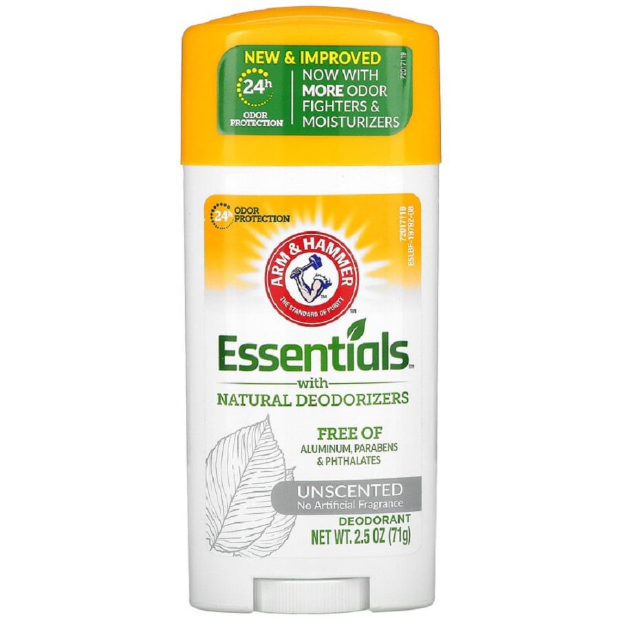 Essentials With Natural Deodorizers Stick Unscented 71 g