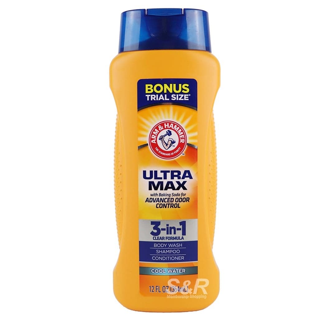 Ultra Max 3 in 1 Body Wash 354 ml