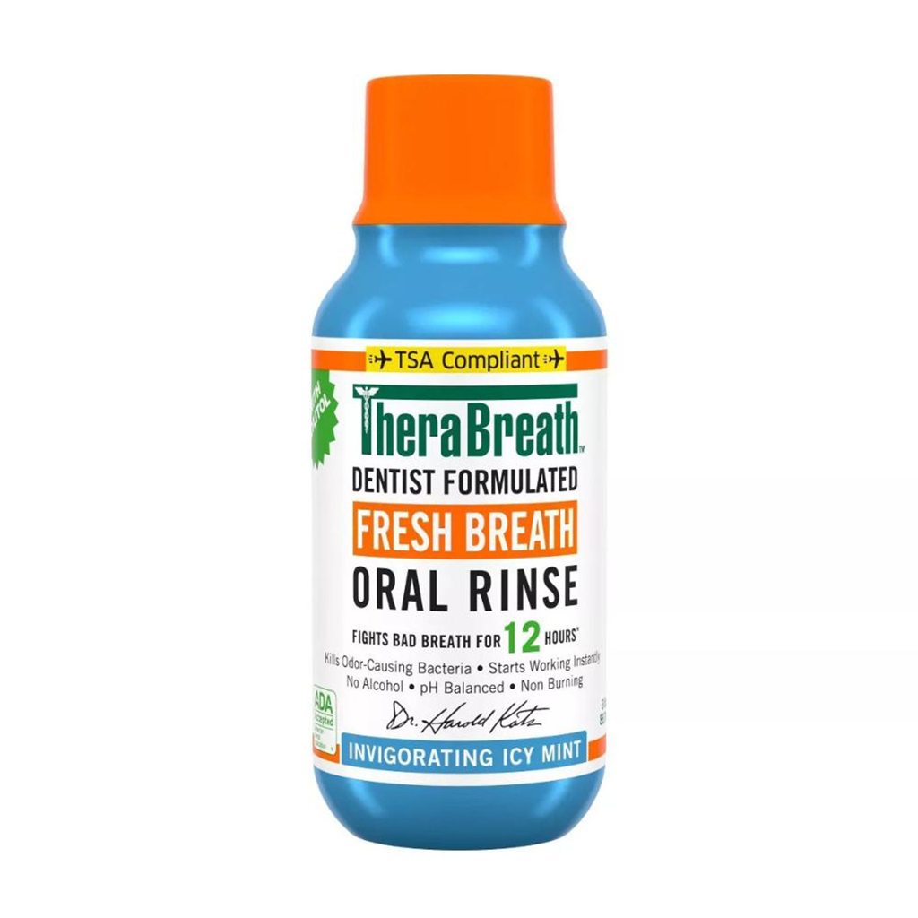 Fresh Breath Oral Rinse Icy Mint Flavor 88.7 ml