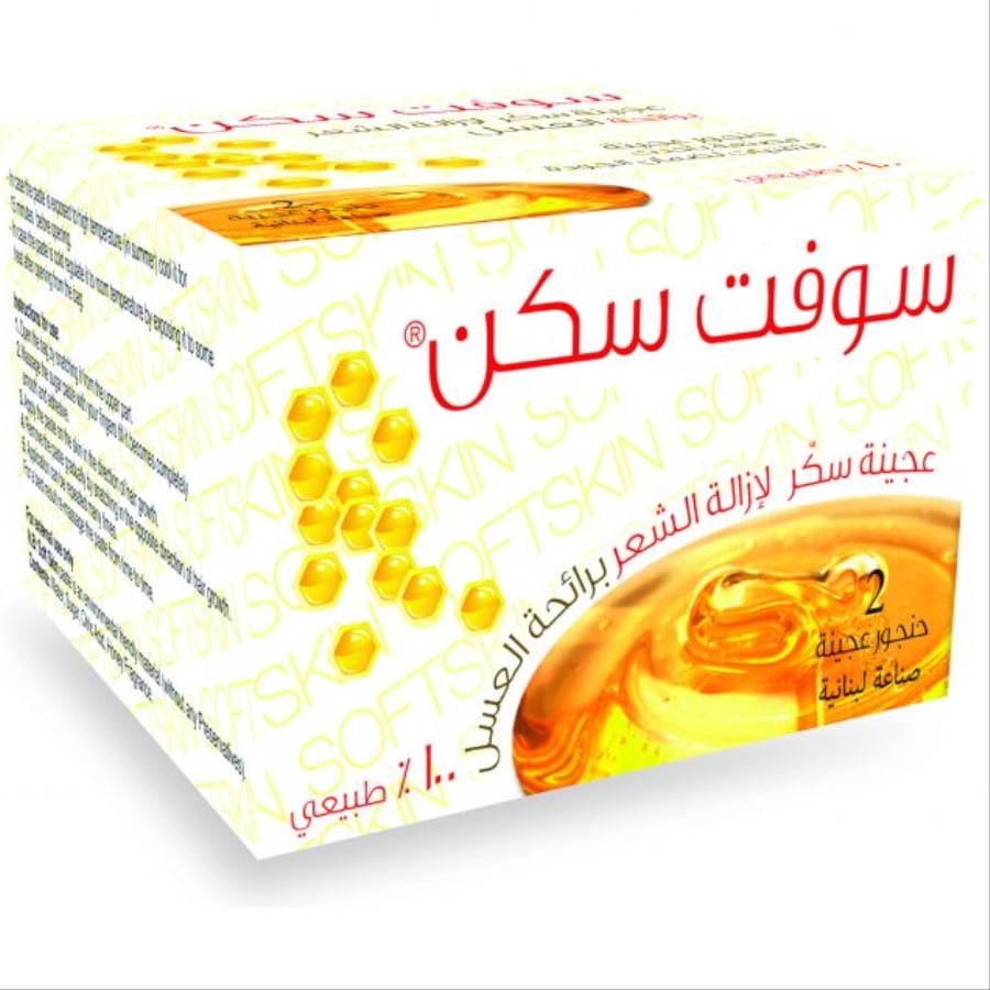 عجينة سكر لازالة الشعر بالعسل 2*40 غم