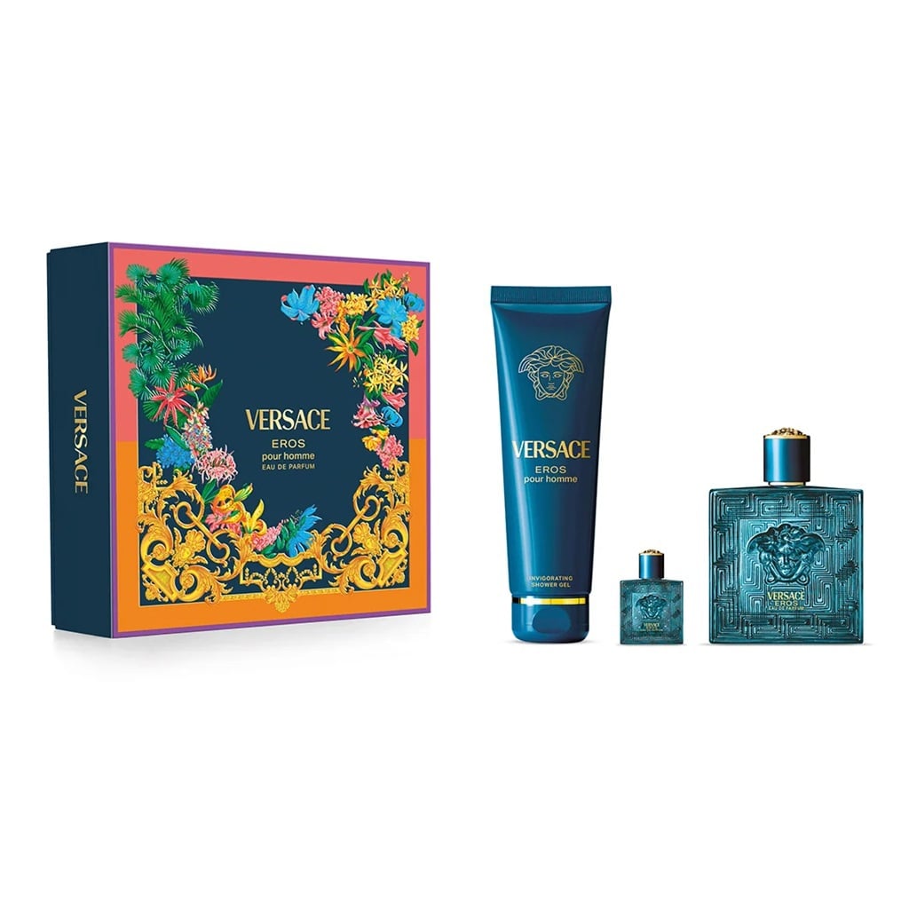 Eros Pour Homme EDP Gift Set 3 PCS