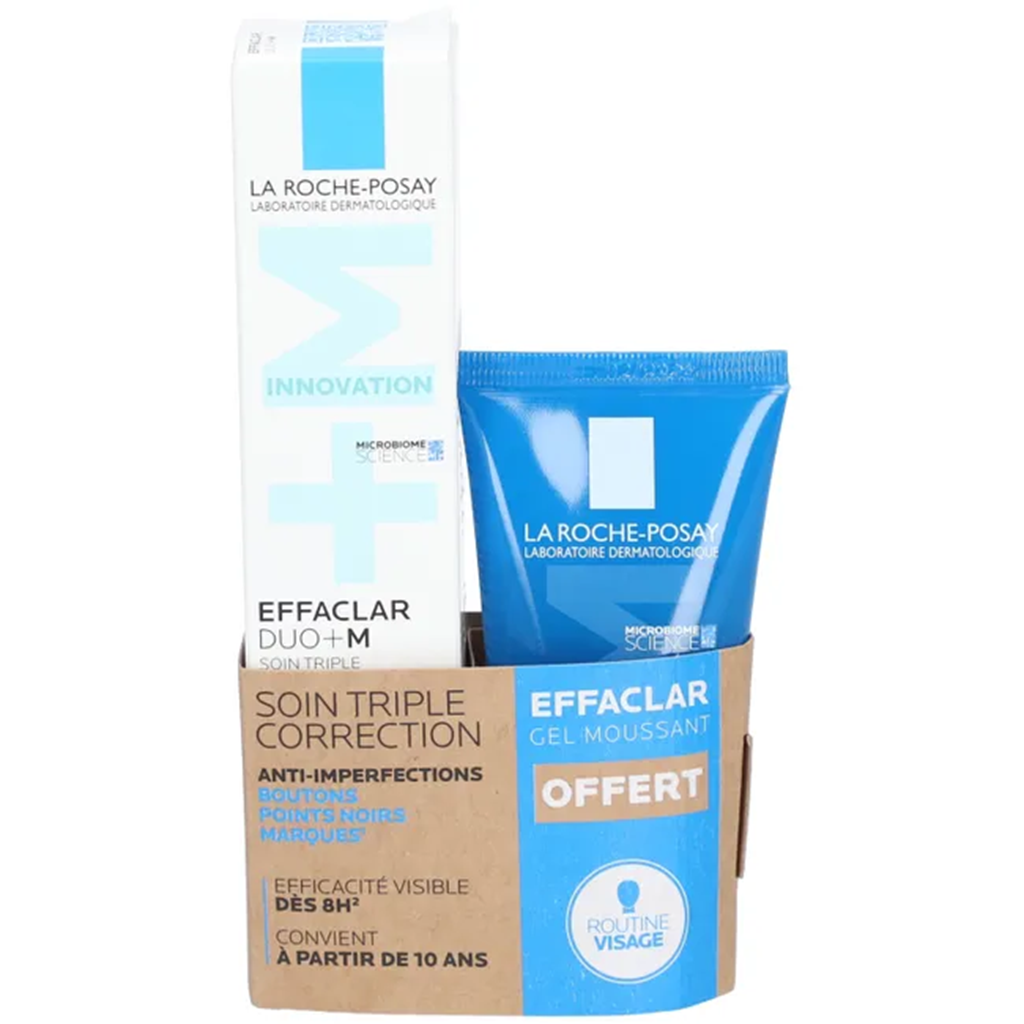 Effaclar Duo Plus M 40 ml + Foaming Cleansing Gel 50 ml