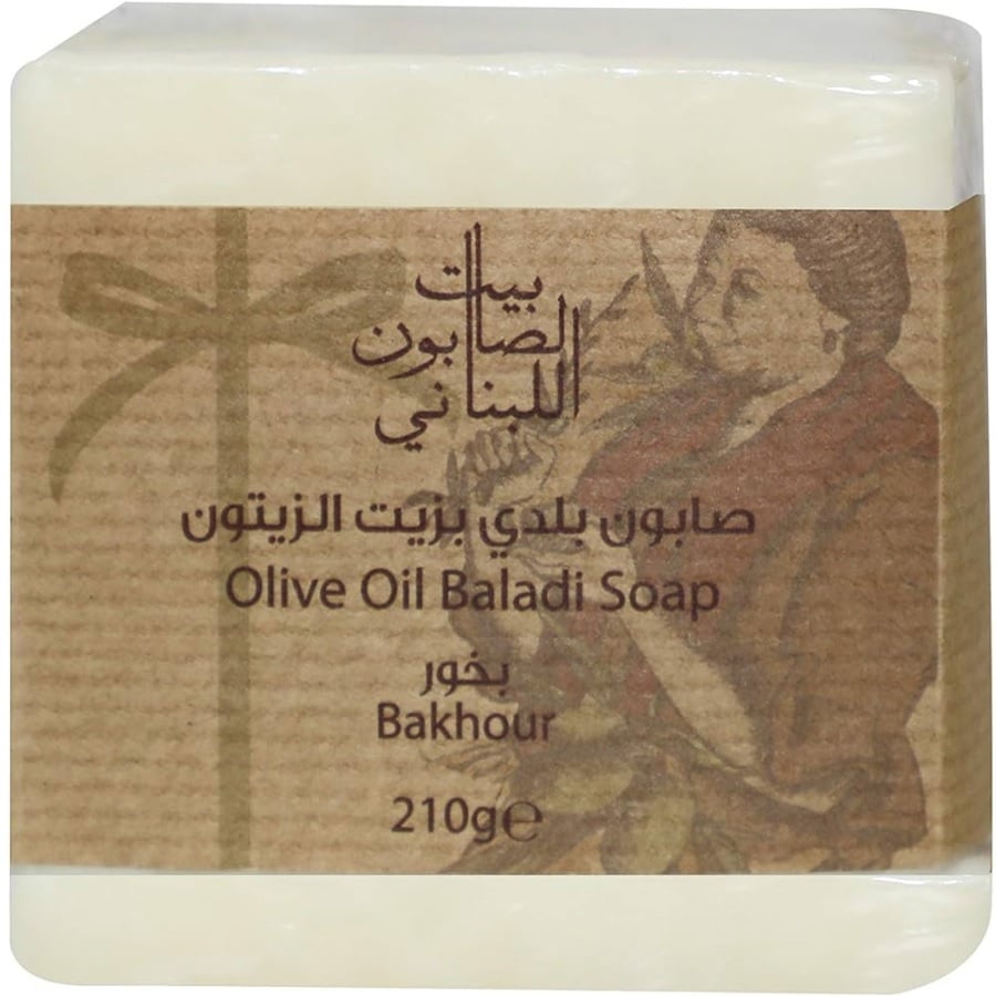 Olive Oil Baladi Soap Bakhour 210 g