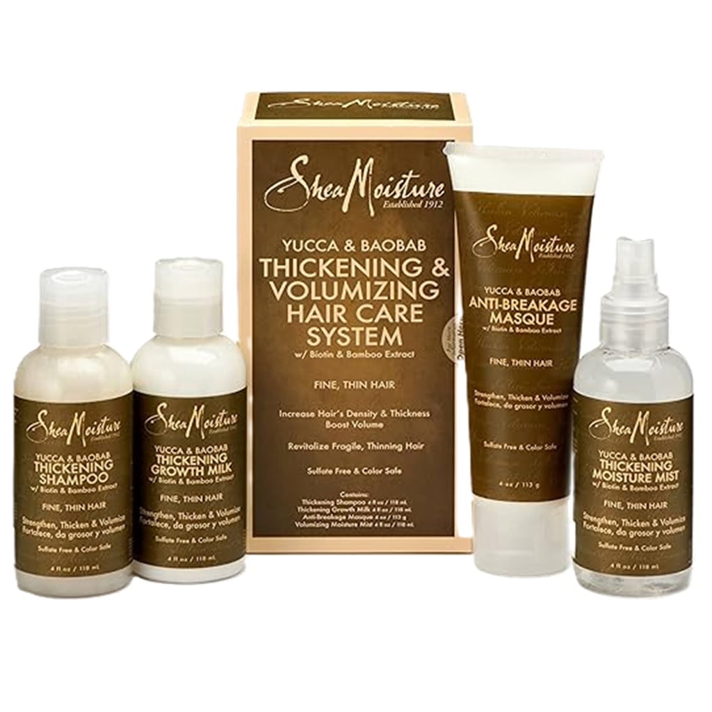 Yucca & Baobab Thickening & Volumizing Hair Care System 4 PCS